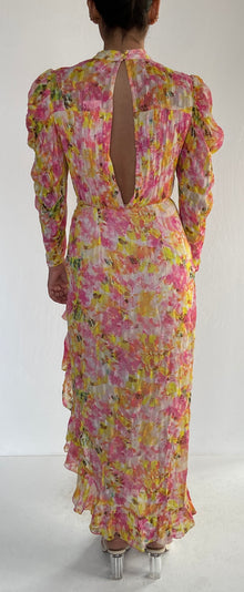 Rococo Sand | Flora Midi Dress | Multicolor