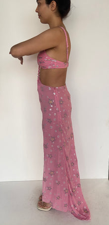 Rococo Sand | Vega Spaghetti Strap Long Dress | Pink
