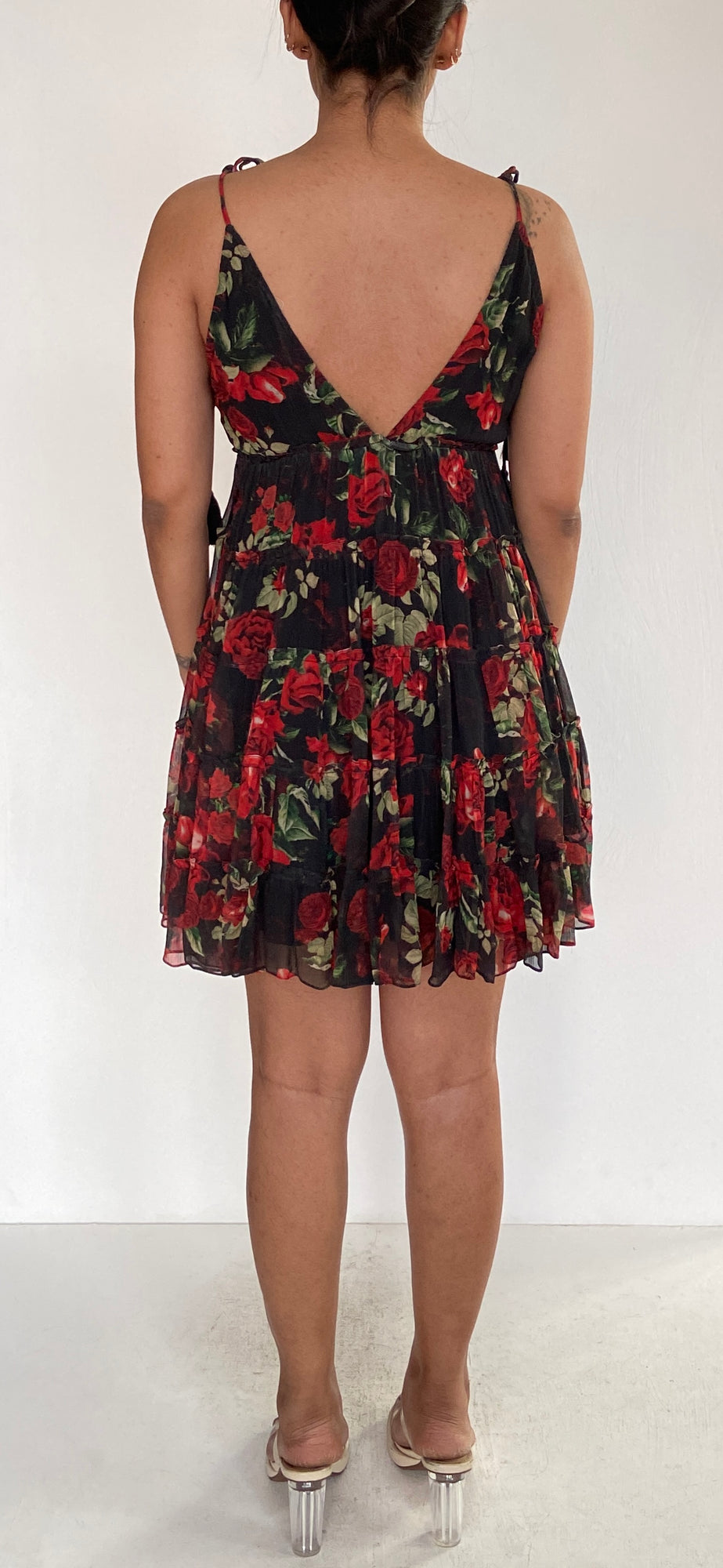 Rococo Sand | Rosie Short Dress | Black