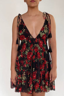 Rococo Sand | Rosie Short Dress | Black