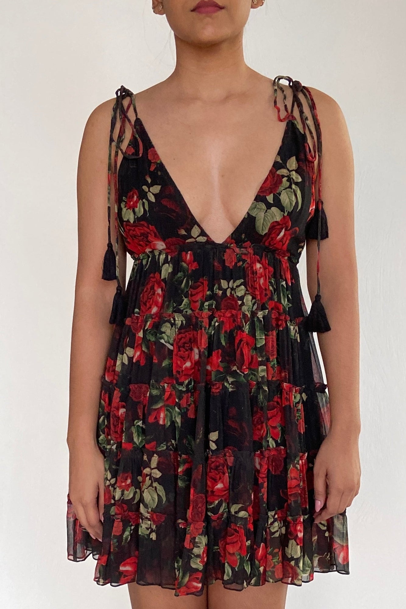 Rococo Sand | Rosie Short Dress | Black