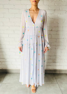 Rococo Sand | Stern Long Dress | Blue
