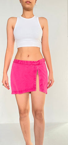 Rococo Sand | Side Slit Short Skirt | Pink
