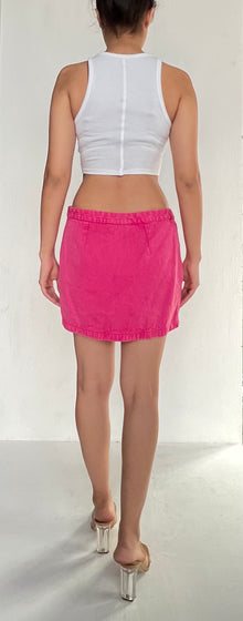 Rococo Sand | Side Slit Short Skirt | Pink
