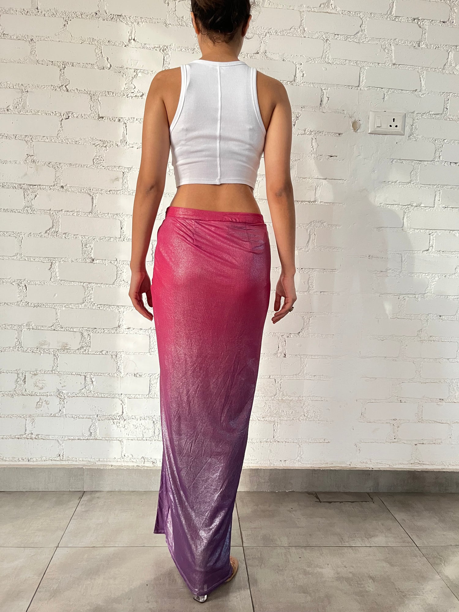 Rococo Sand | Midi Skirt | Ombre