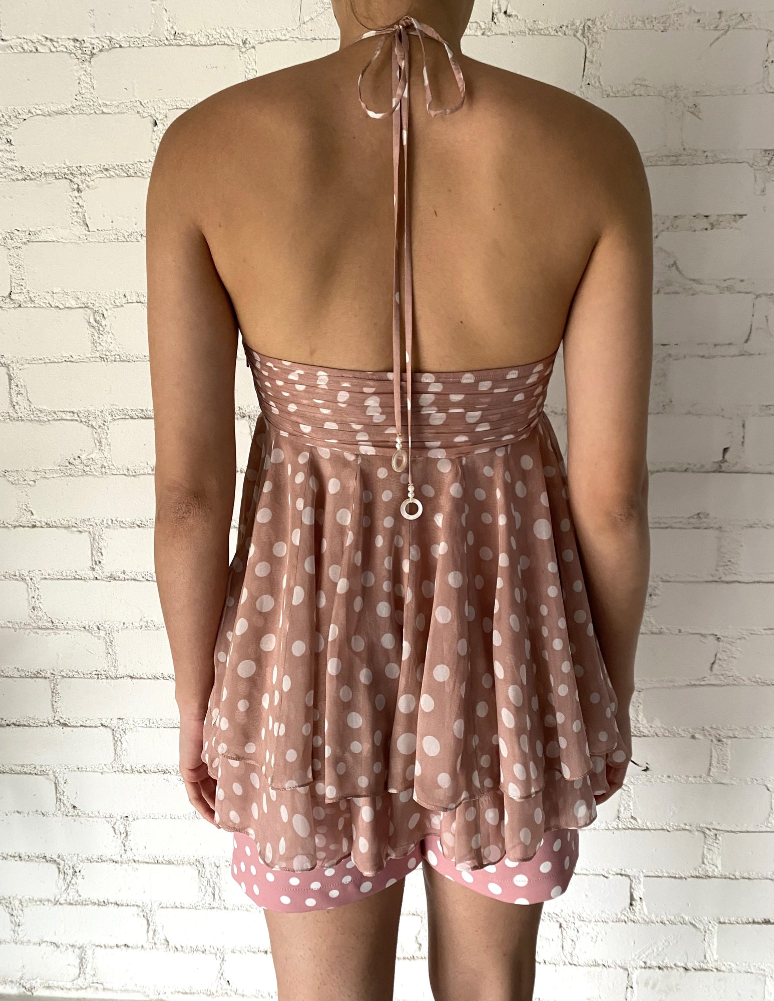Rococo Sand | Jace Peplum Top | Beige