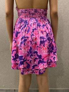 Rococo Sand | Lei Short Dress | Bubblegum Pink/Purple