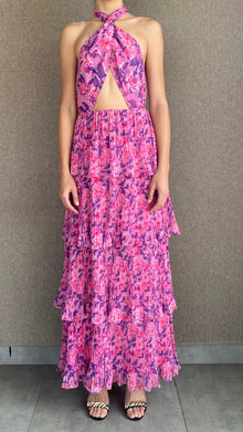Rococo Sand | Lei Long Dress | Bubblegum Pink/Purple