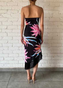 Rococo Sand | Margo High Low Dress | Black