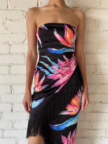 Rococo Sand | Margo High Low Dress | Black