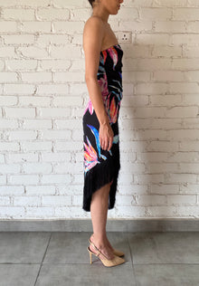 Rococo Sand | Margo High Low Dress | Black