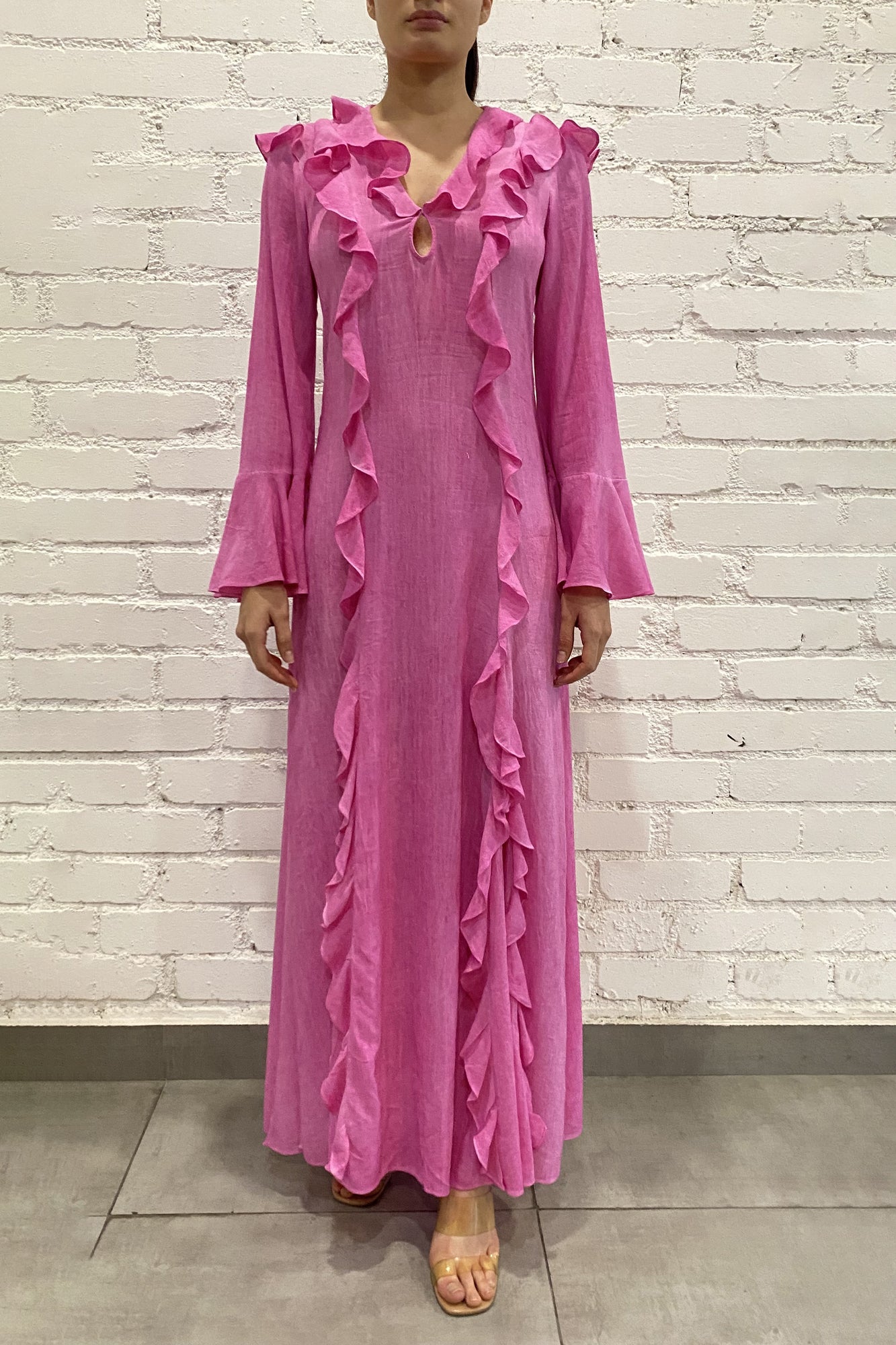 Rococo Sand | Moe Long Dress | Pink