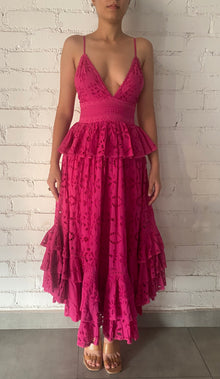 Rococo Sand | Moss Long Dress | Bubblegum Pink