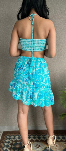Nesh Short Dress | Blue