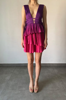 Short Dress | Pink/Purple