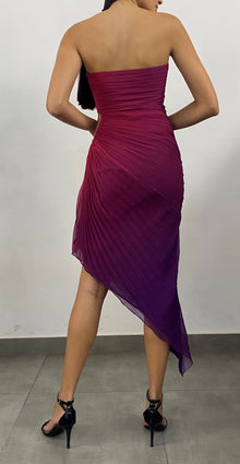 Rococo Sand | Paige Long Dress | Pink/Purple