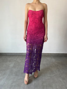 Rococo Sand | Paige Tube Dress | Pink/Purple