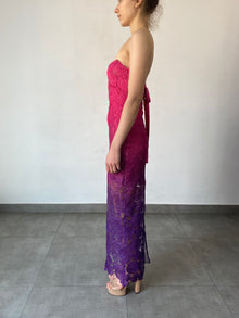 Rococo Sand | Paige Tube Dress | Pink/Purple