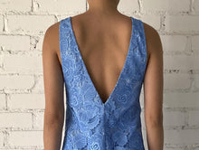 Rococo Sand | Rain Short Dress | Steel Blue