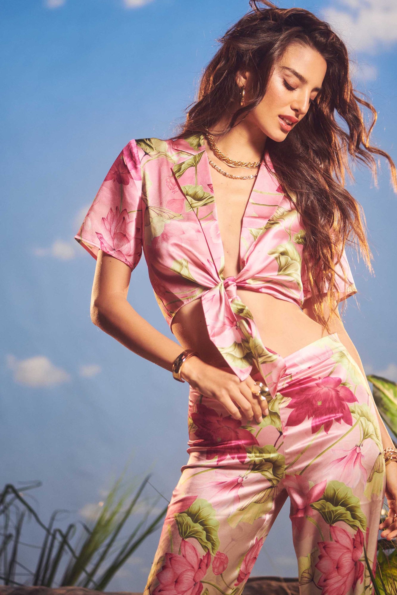 Rococo Sand | Ren Pants | Pink/Lotus