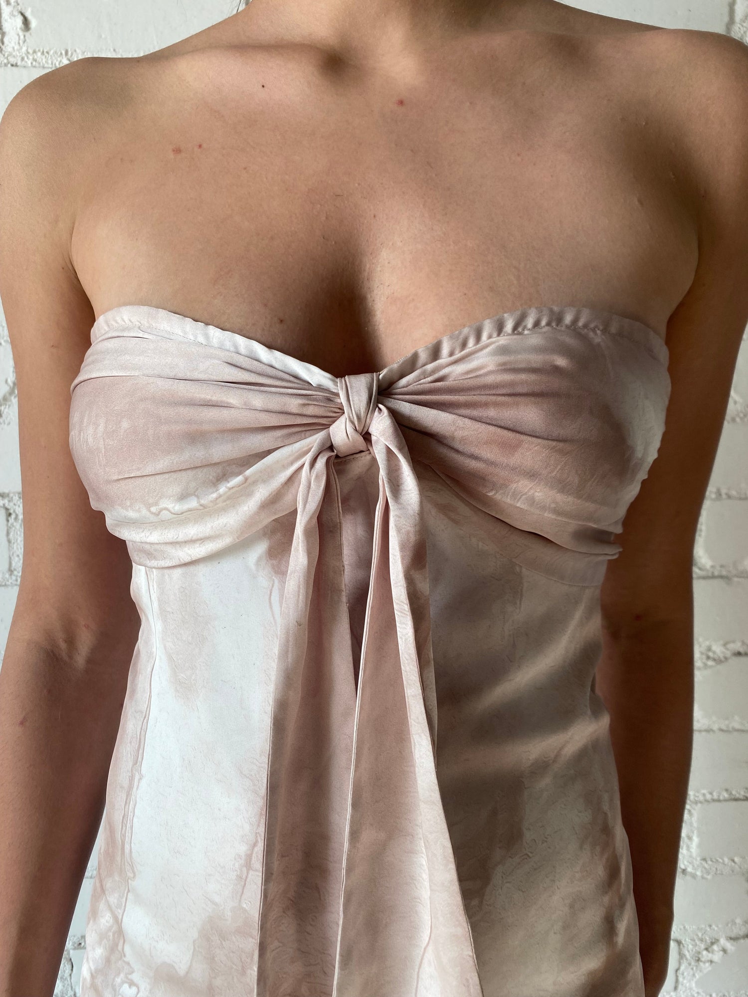 Ryan Short Dress | Nude