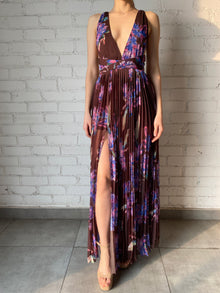 Rococo Sand | Shay Long Dress | Brown