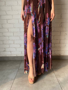 Rococo Sand | Shay Long Dress | Brown