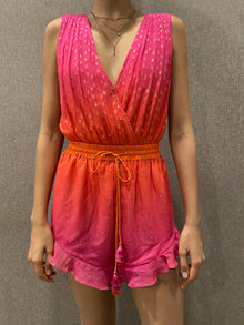 Rococo Sand | Skye Bodysuit Top | Pink/Orange