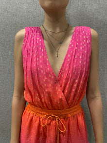 Rococo Sand | Skye Bodysuit Top | Pink/Orange