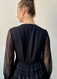 Rococo Sand | High Low Dress | Black
