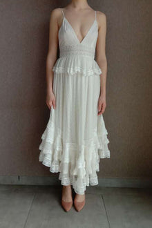 Tyra Long Dress | White