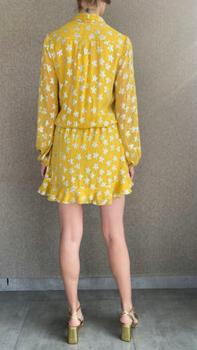 Rococo Sand | Vega Short Dress | Yellow