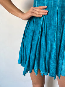 Rococo Sand | Vita Strapless Mini Dress | Teal