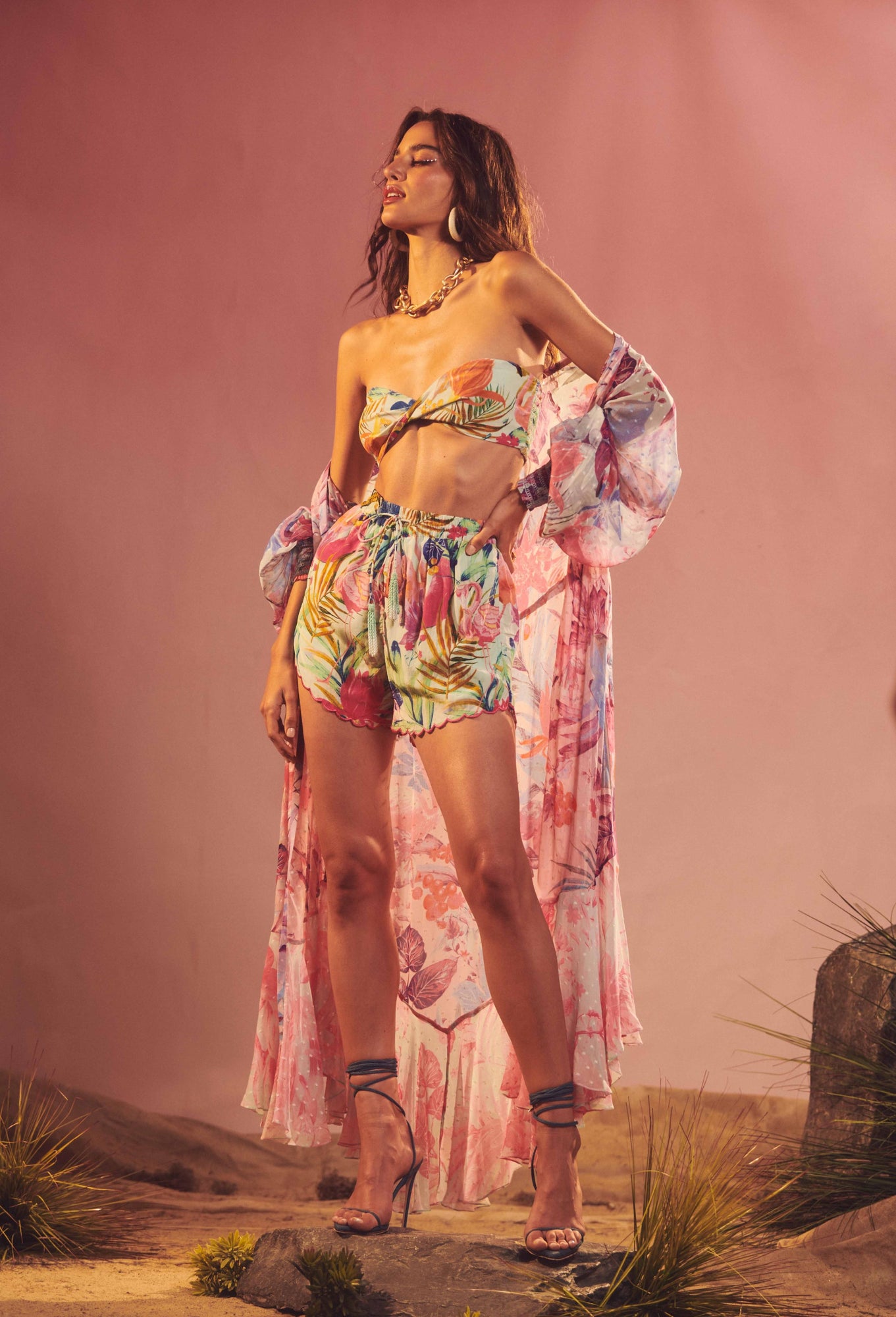 Rococo Sand | Zazu Bandeau | Multicolor