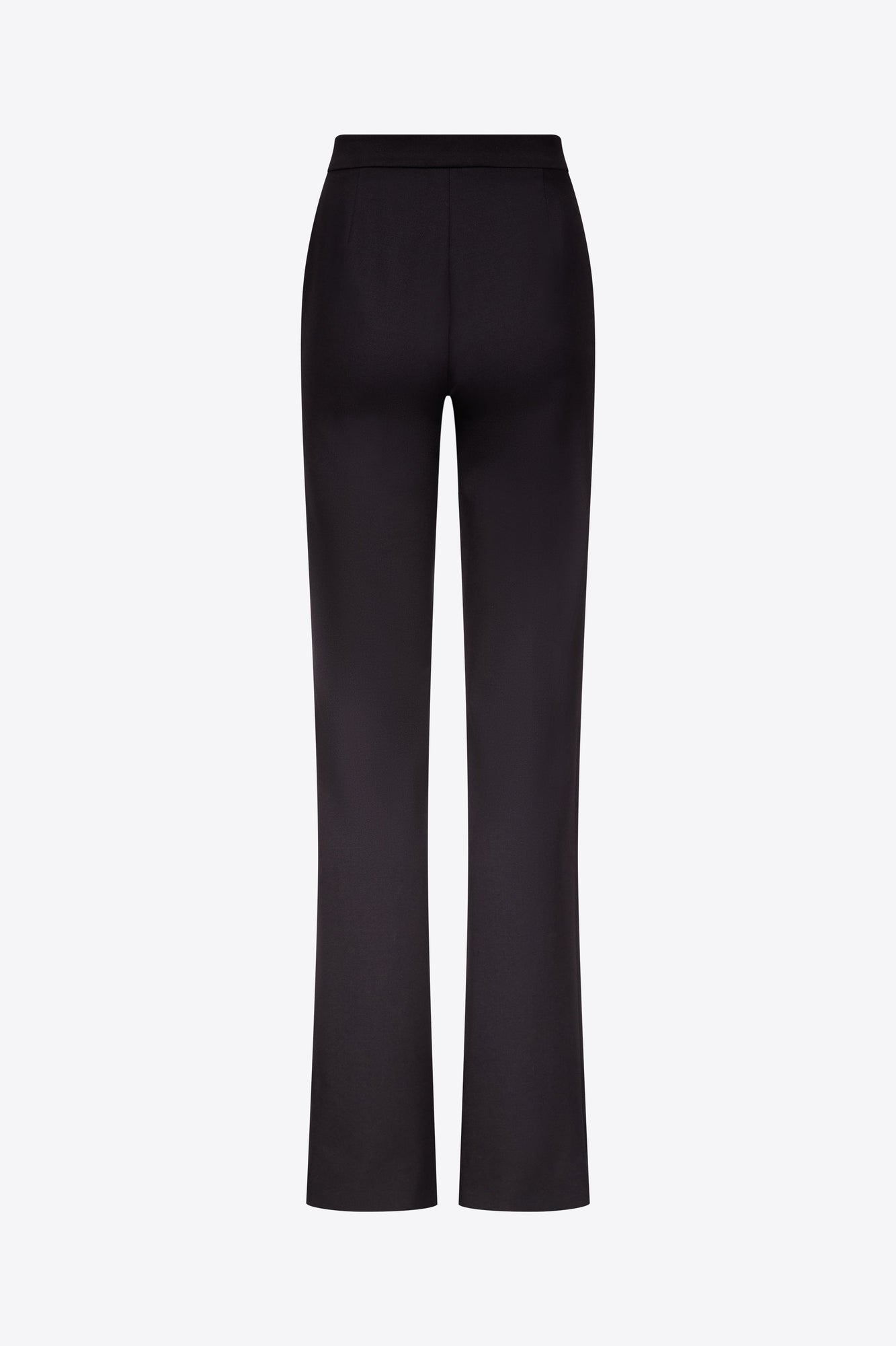 Crystal Brooch Trouser | Black