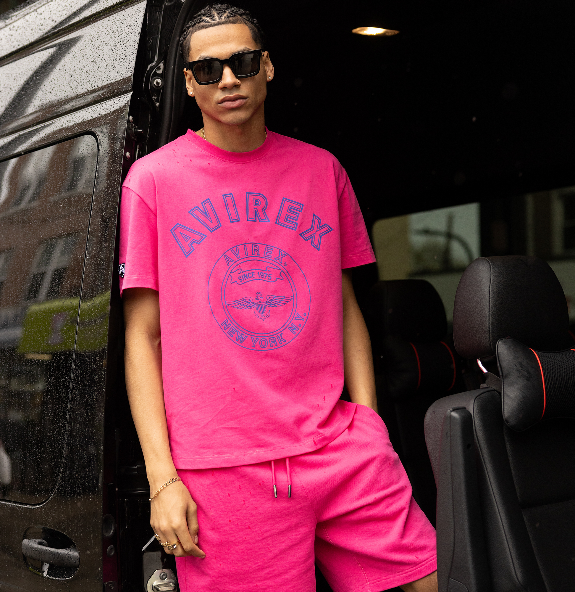 Stadium Tee | Fuchsia