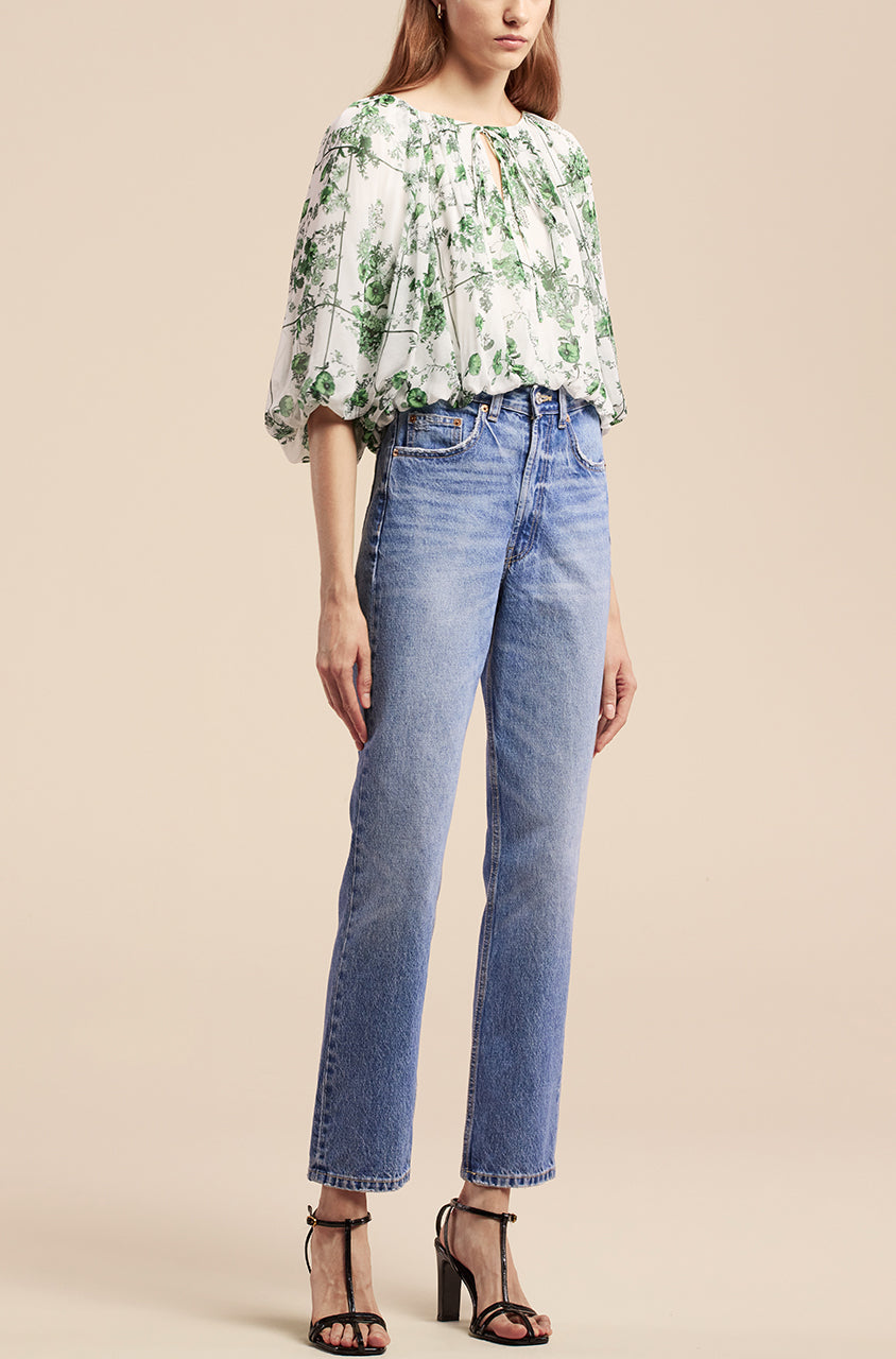 Conservatory Fleur Bubble Top | Conservatory Fleur Snow Combo