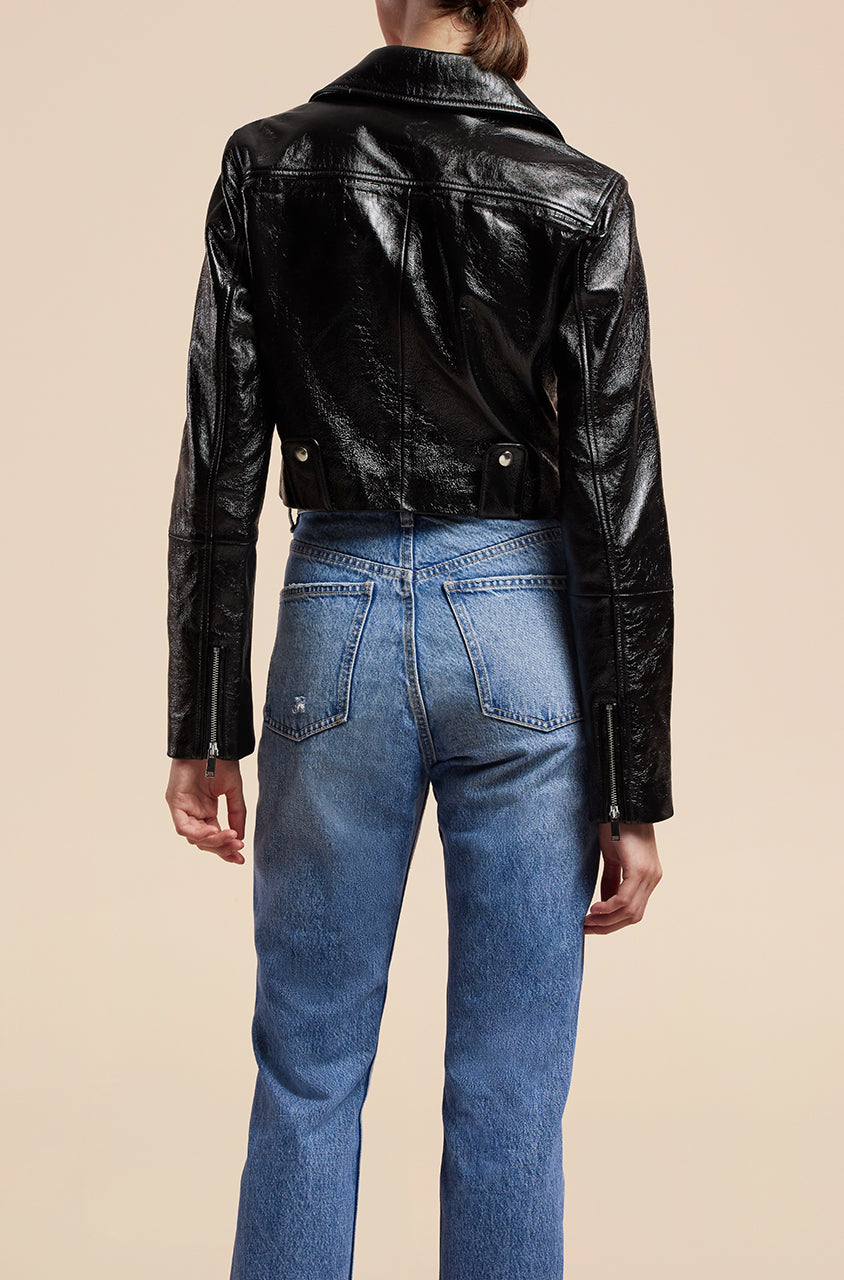 Patent Moto Jacket | Black