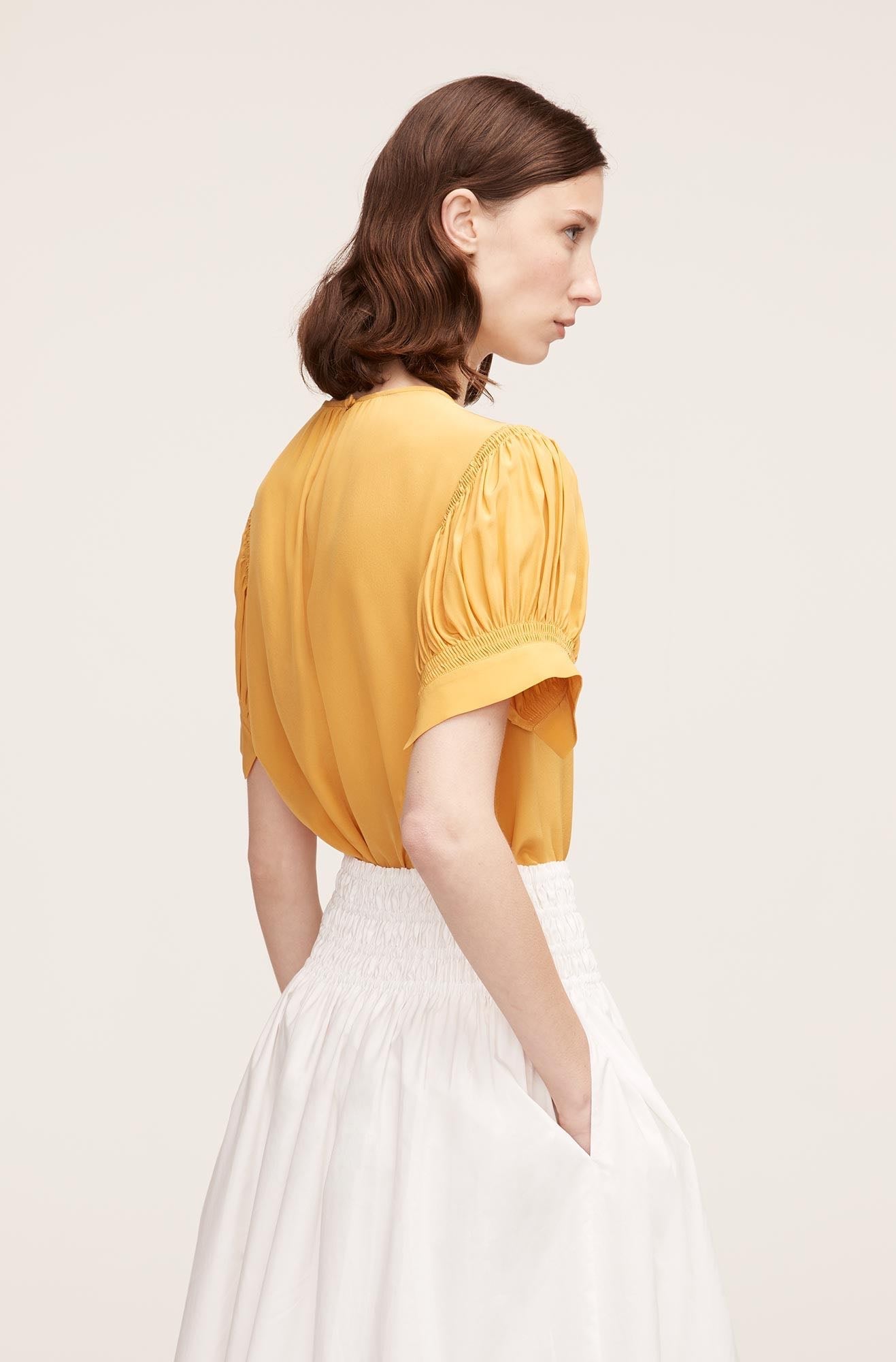 Short Sleeve Cdc Blouse | Zinnia