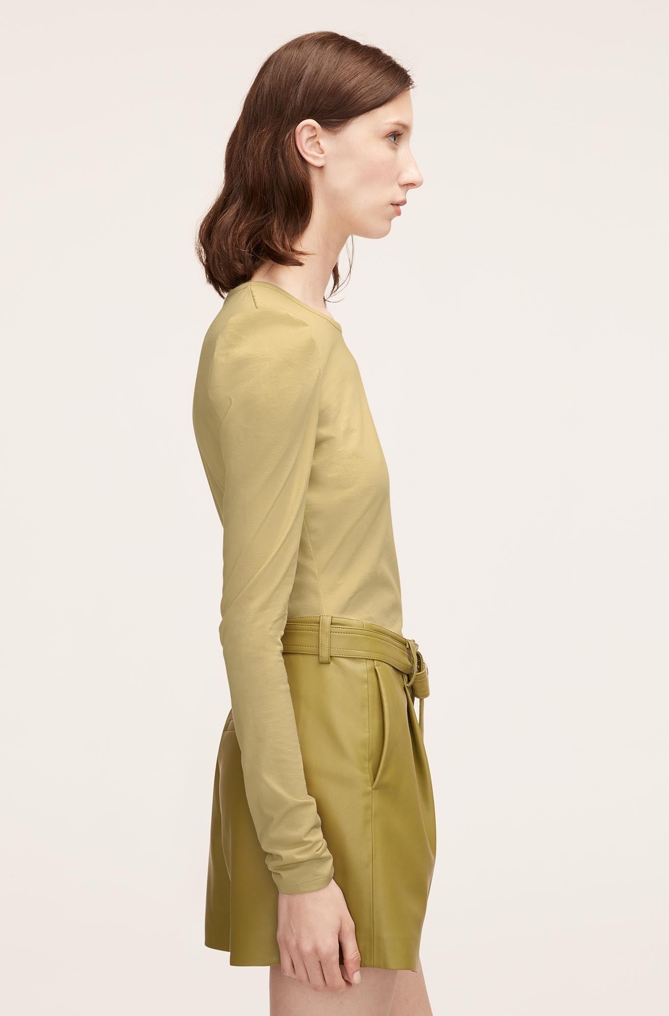 Ruched Ls Top | Manzanilla