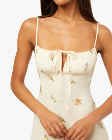 Cami Midi Dress | Antique White (V1)