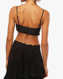 Lace Bralette | Black