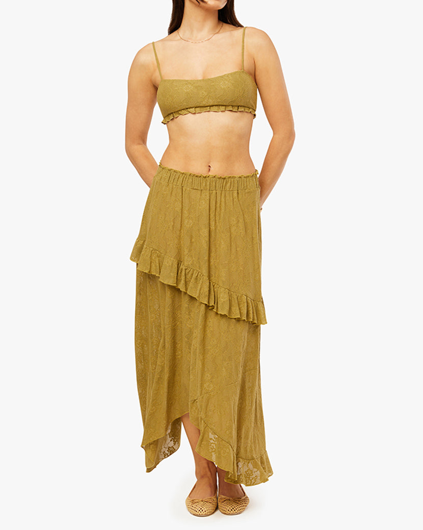 Lace Ruffle Skirt | Willow