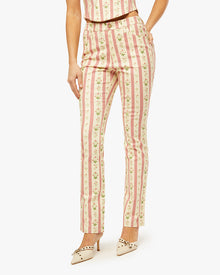 Mid Rise Ankle Flare Pant | Lemon Icing