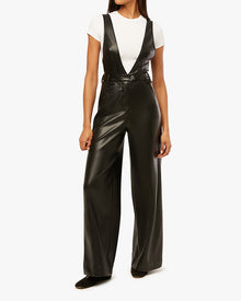 Deep V Flare Overall | Black