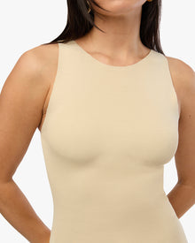 Flutter Muscle Tank Maxi Dress | Wood Ash