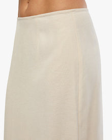 A-line Midi Skirt | Ivory