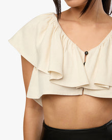 Flutter Top | Ivory