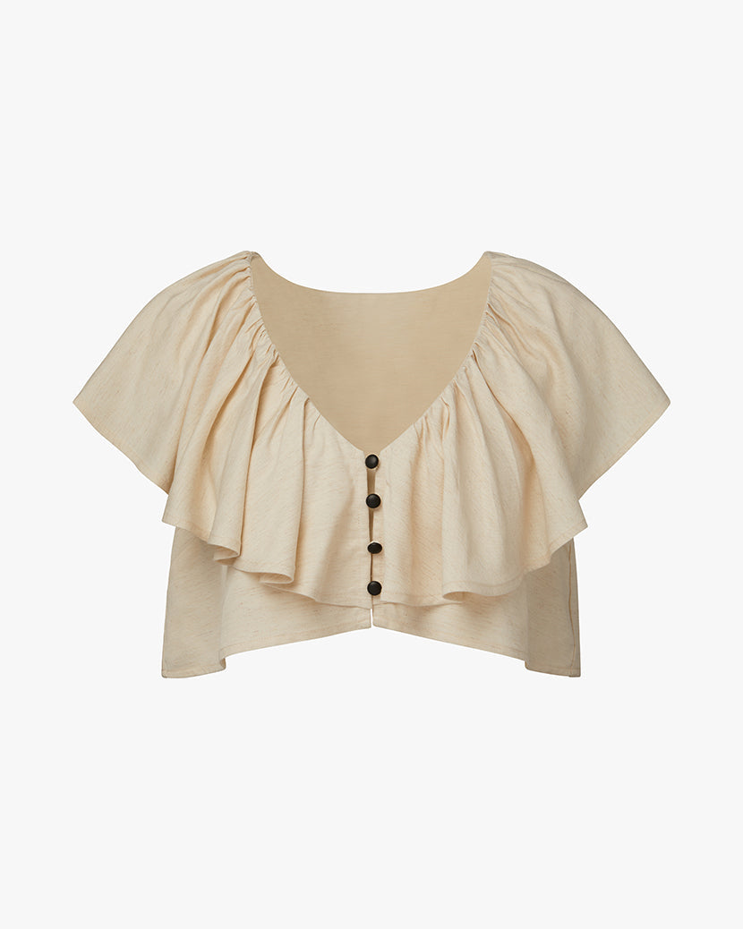 Flutter Top | Ivory