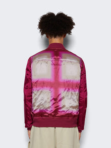 Men | Rick Owens | Reversible Flight Jacket | Fuchsia